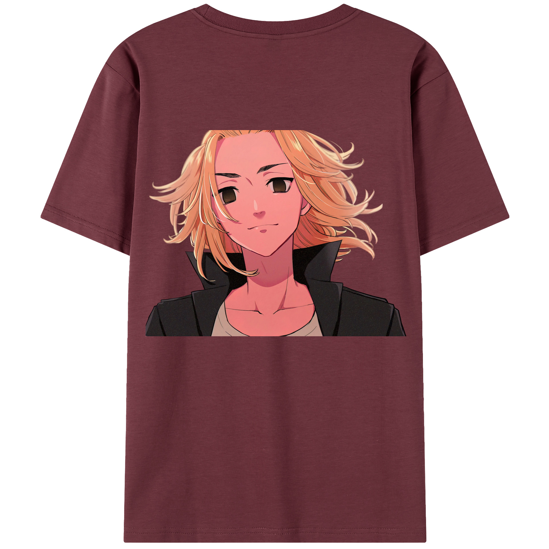 （画像用） 東京リベンジャーズ Tokyo Revengers 綿100％半袖Tシャツ（背面プリント）